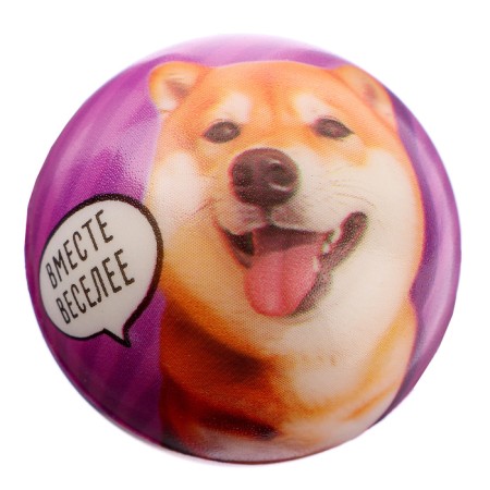 Baby soft ball "Play with friends" pets 4.5 cm, in showbox-1