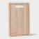 Defense board "Classic" with a gutter, 30x20x0.8, an array of birch