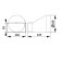 The connector of the rectangular and round channel Zein, 55 x 110 mm, d = 100 mm, ventilation
