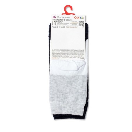 Noski children's cotton CONTE KIDS TIP-Top, size 18, Assorted color, 3 pairs-5