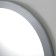 Wall mirror, in the frame, gray, d = 42cm