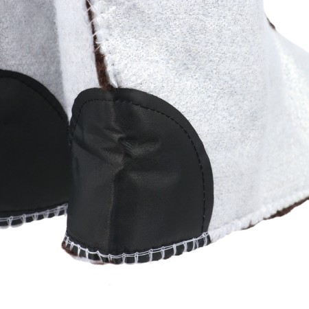 Women's boots with an extension and insulation Ice Land "Barbara" D543-well, -60 ° C, size 40-41, blue blue color-9