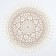 Ethel Ethel Mandala napkin.