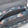 Cosmetic bag on Velcro, with hook, color gray color
