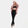Women's pants with a cut Mist, p. 48, black