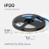 LED strip Apeyron 12V, SMD2835, 5 m, IP20, 4.8W/m, 60 LED/m, 3000K