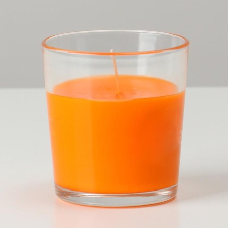 Aromatic candle in a glass "Winter Mandarin", gift packaging, 8x8.5 cm, 30 hours-1