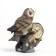 Table watch "Owl", discrete move, 1AAA, 17 x 10 x 19 cm