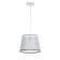 Lamp "Leila" E27 40W gray 28x28x21 cm