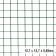Universal grid, 0.5 × 5 m, cell 1.27 × 1.27 cm, thickness 0.65 mm, metal in plastic