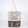 Bag Women's beach on lightning, white color