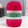 Knitted yarn 100% cotton "Lentino mini" 100 g 40 m color 14 bright pink
