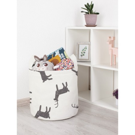 Basket for toys "Defense fall, size 35x35 cm