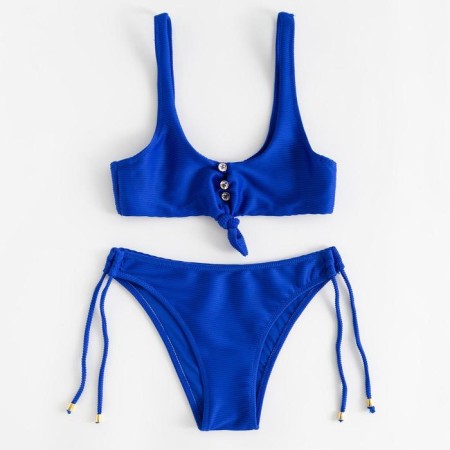 Swimsuit female separate minku "Joy" color blue size 50-6