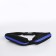 Waist bag for a zipper, black/blue color