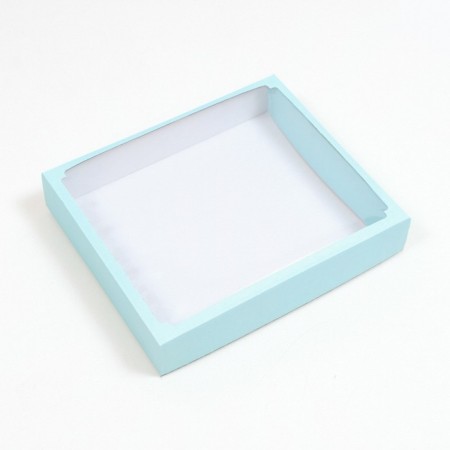 Box the team, cover is, with a window, emerald, 37 x 32 x 7 cm-1