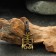 Protective amulet "Chow" No. 10, 18x23mm, metallic