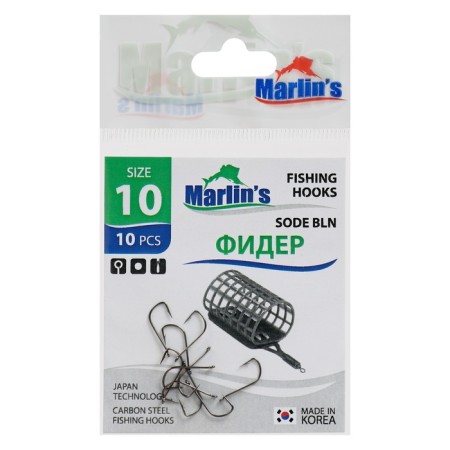 Hook Marlin’s Sode Bln No. 10, 10 pcs.