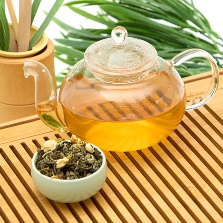 Chinese green jasmine tea "Jasmine shell, Mol Xue LO", 100 g, 2023-3