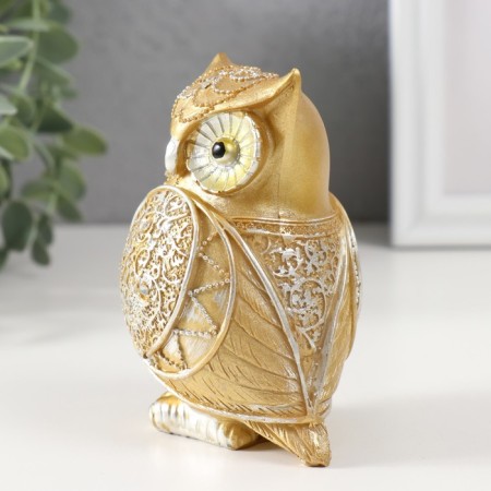 Souvenir Polystone "Golden Filin" set 7 pcs h = 10.3; 9.5; 8.3; 7.6; 6.5; 5.5; 5 cm-3