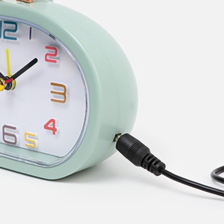 Clock - an alarm clock "Eleanor", backlight, 3 modes, discrete move, AA, USB-6