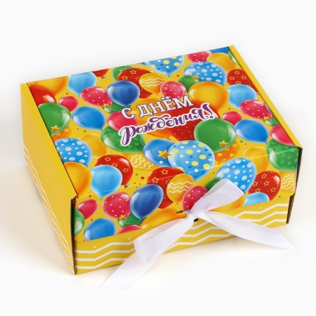 Folding box "Happy Birthday", 22 x 16.5 x 10 cm-1