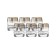 Set of piles, Panto Platinum decor, Gold Gather, 60 ml X 6 pcs.