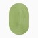 Serving shade "Oval", central green, 45*30 cm