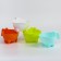 Plastic bucket for bathing and shampooing, children's bath bucket "Bul-Bul", 600 ml., Mix color