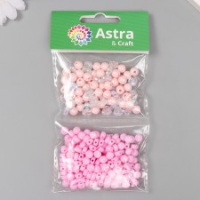 A set of plastic beads 