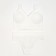 Female set (top, panties) color white, size 42-44