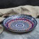 Largan Rishtan ceramics "Patterns", 28 cm, blue, mix