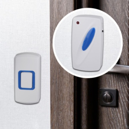 The call of the door era C93 is wireless from the network white with blue, 6 melodies