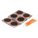 Remkomplekt for cameras, round patches d = 42 mm - 24 pcs., Glue -Activator 12ml ATRS103