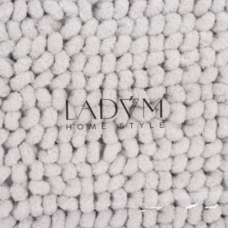 Коврик для дома LaDо́m, букли, плотность 1100 г, 50×80 см, цвет серый-5