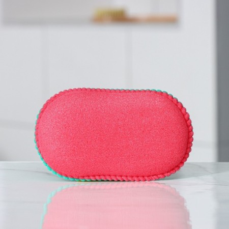 Body sponge, color mix