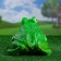Garden Figure "Athlet" Yellow-green, 20x26cm