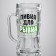 Glass beer -beer mug "beer for jerking", 500 ml