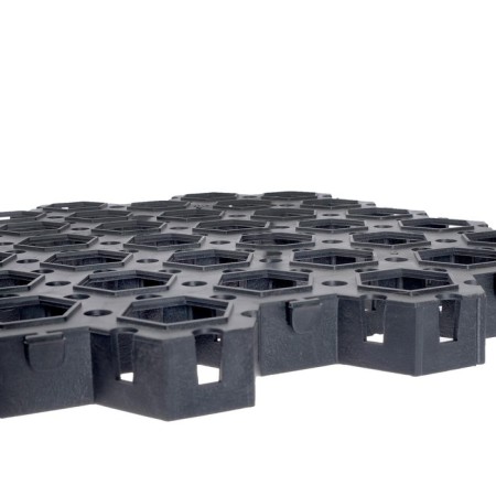 Lawn lattice, 68 × 41 × 3.3 cm, load class C250 to 25 t., Black-3