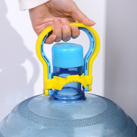 Handle for the transfer of bottles LBH-03, 19 l, blue-2