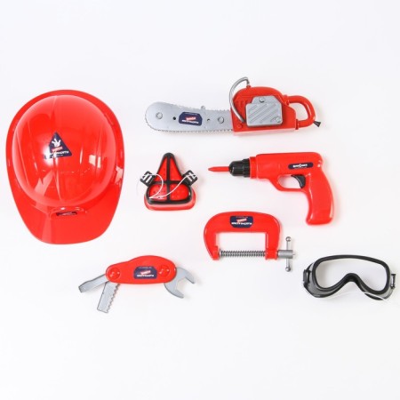 A set of firefighter with a helmet "fixed instruments"-1