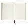 Organizer, A5, 116 sheets, cage, leatherette cover, brown cut, black