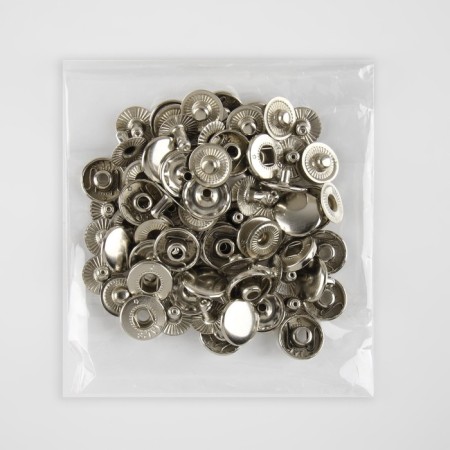 Installation button, alpha (S-shaped), d = 12.5 mm, nickel color-3