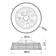Mantra Indonesia, LED, 4200LM, 2700-5000K, 200 mm, 200 mm, white color