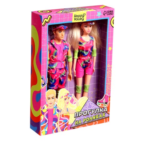 Set of dolls "Roller Walk"-9