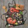 Apron "Ethel: Lobster" 70x60 cm, 100% cotton, sarzha 190 g/m²