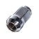 Wheel nut 12 × 1.5 turnkey 17 mm, cone, closed, chrome, packing 20 pcs