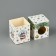 New Year's Bonbonniere “Snow Shar”, 6.2 x 7 x 6.2 cm, New Year