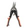 Patriot ASP-250L metal scissors, left cut, CRV, two-component handles, 250 mm