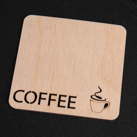 Hot Coffee, 9 × 9 cm stand-1